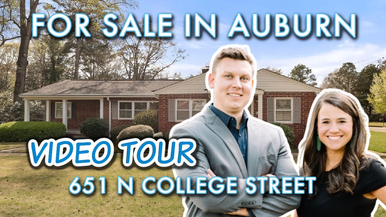 Auburn AL Historic District House For Sale | 651 N College Street