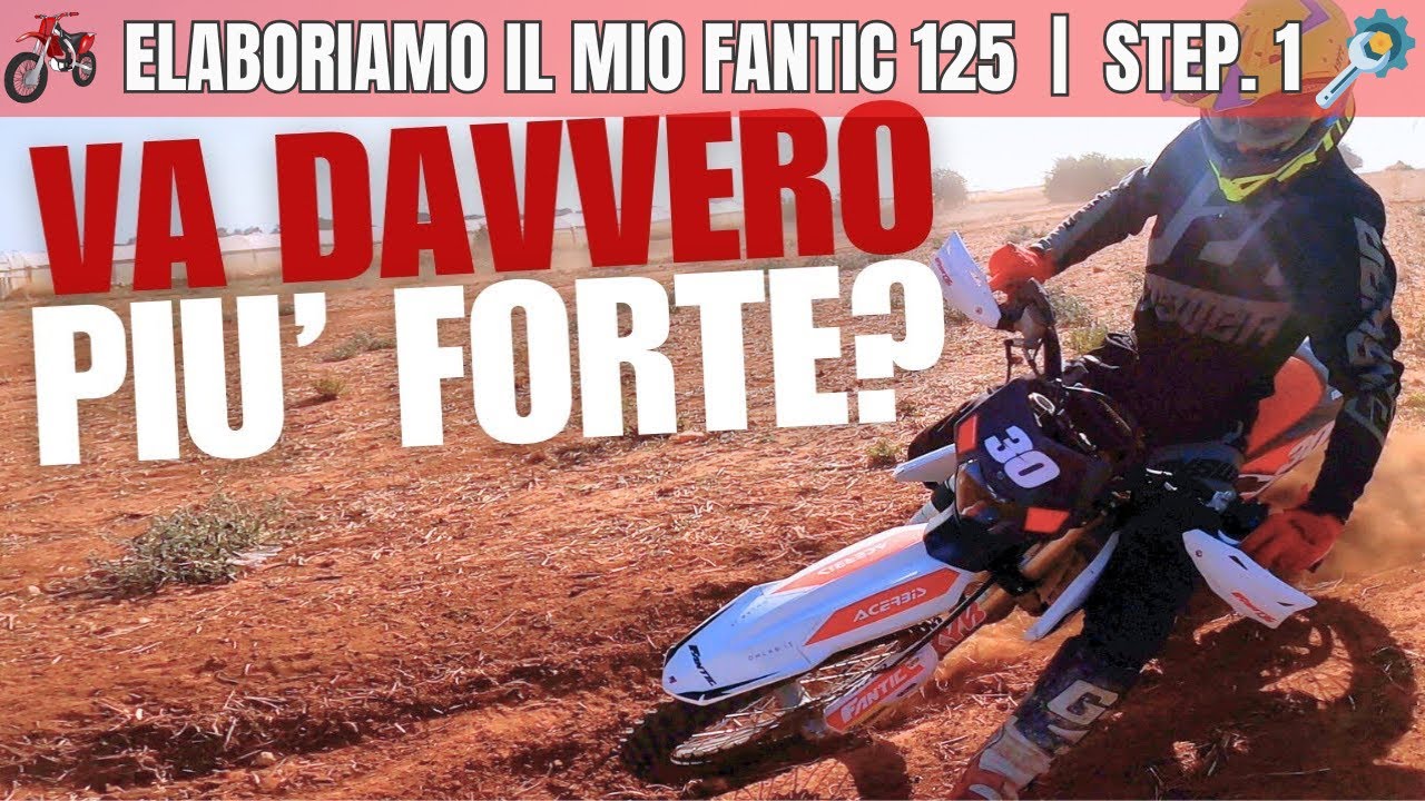 🏍️ 💨 ELABORIAMO il mio Fantic 125 - Step. 1 🔧⚙️