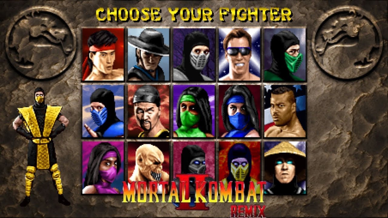 Mortal Kombat II Remix 2024 Scorpion Playthrough