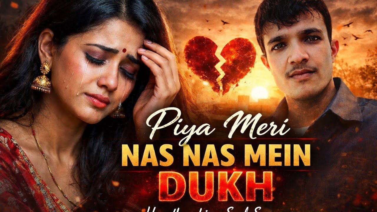 Piya Meri Nas Nas Mein Dukh 💔 | Very Sad Love Song 2026 | Heart Broken Song | Hindi Sad Song