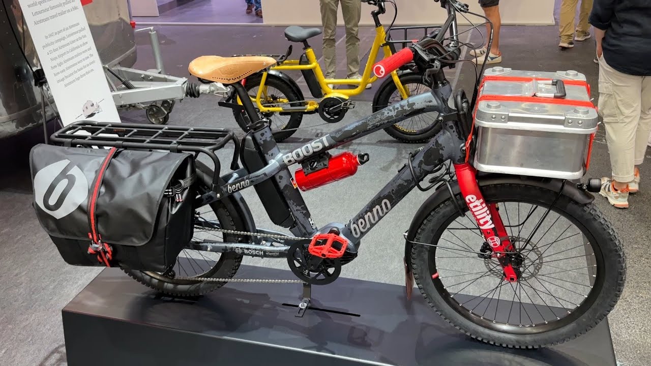 Great Utility ! 2024 Benno Boost eTility Bike