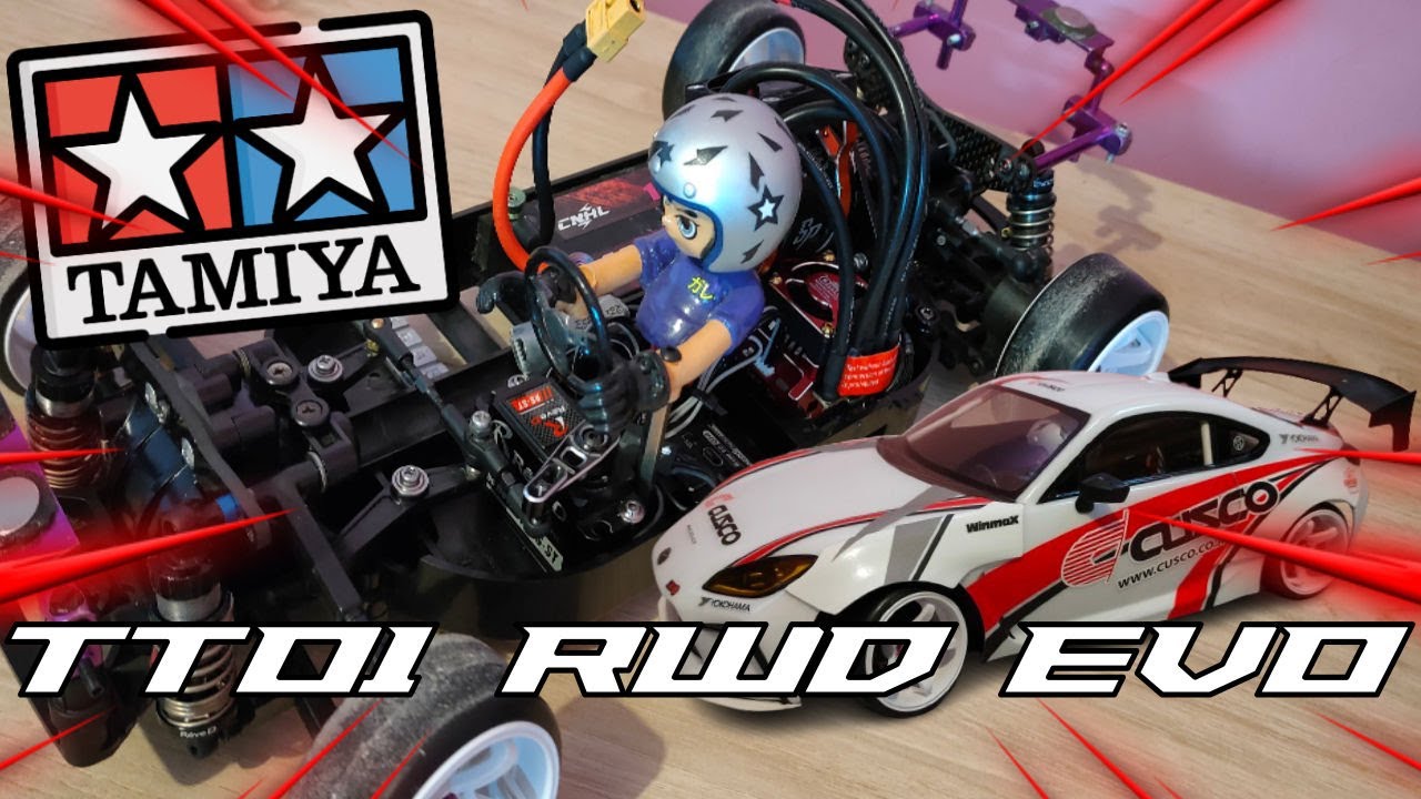 RC DRIFT // Le Retour du TT01 RWD
