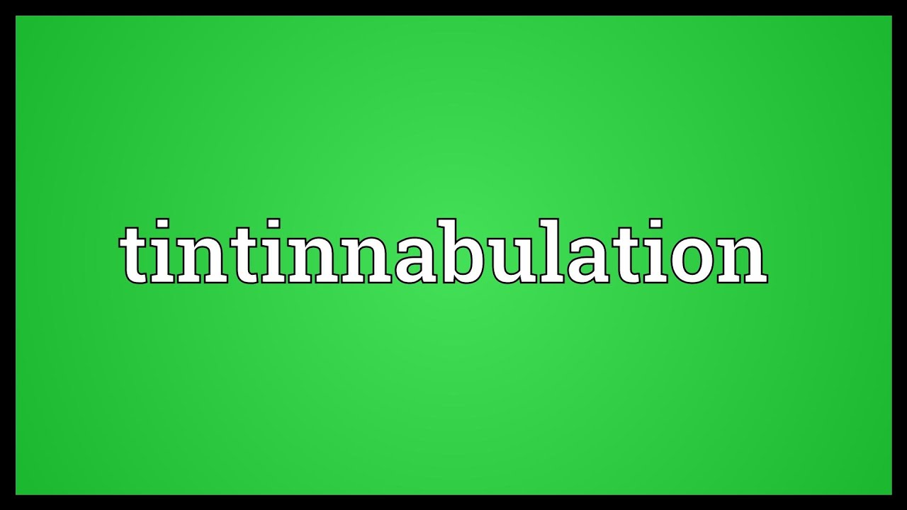 Tintinnabulation Meaning