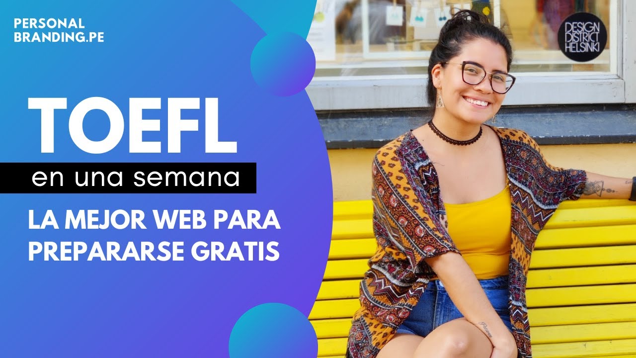 TOEFL EN UNA SEMANA: La mejor web para prepararse GRATIS, simula el examen real! - TUTORIAL