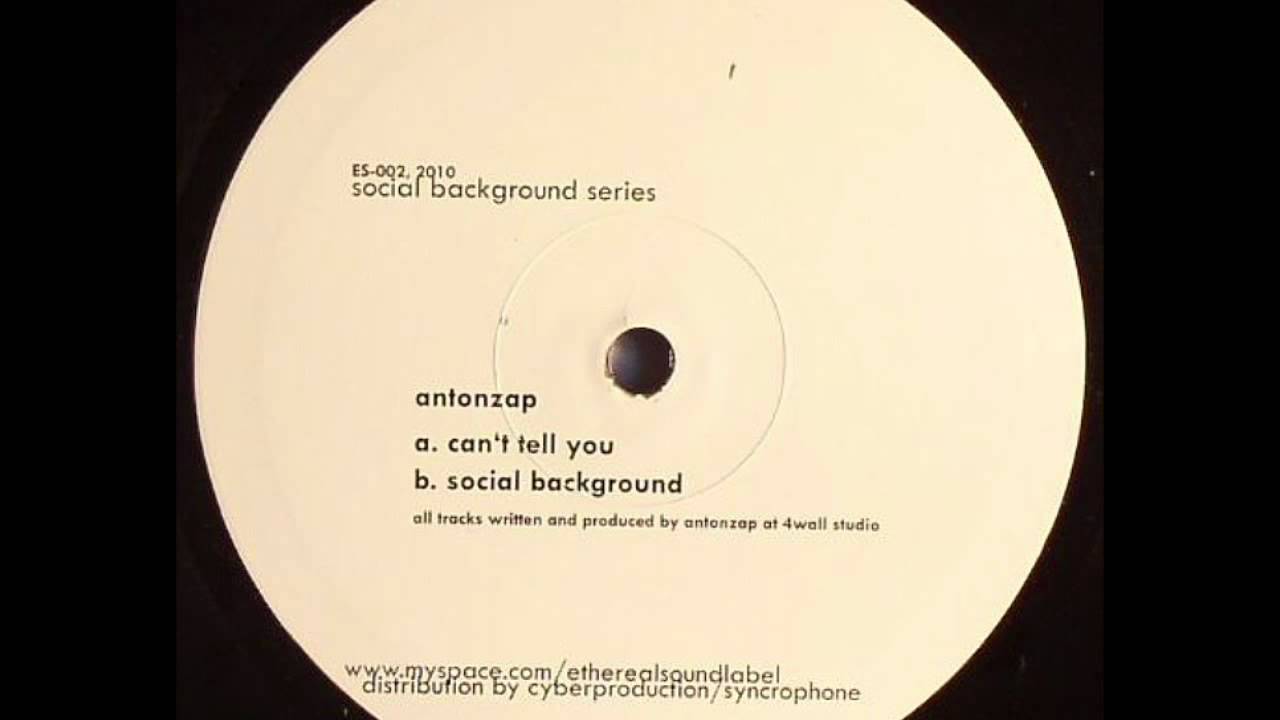 Anton Zap - Social Background