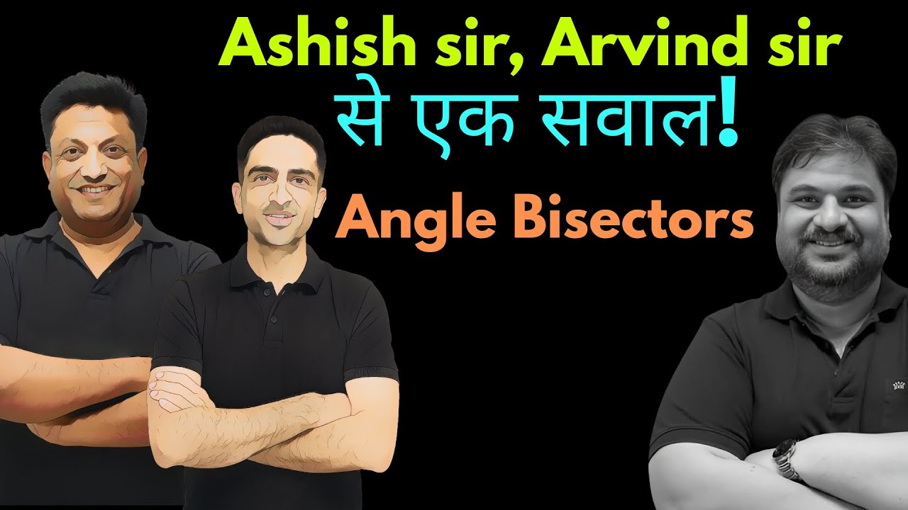 Angle Bisector Trap! 🚀| Funda: 50 | JEE 2026 | Anshul Sir