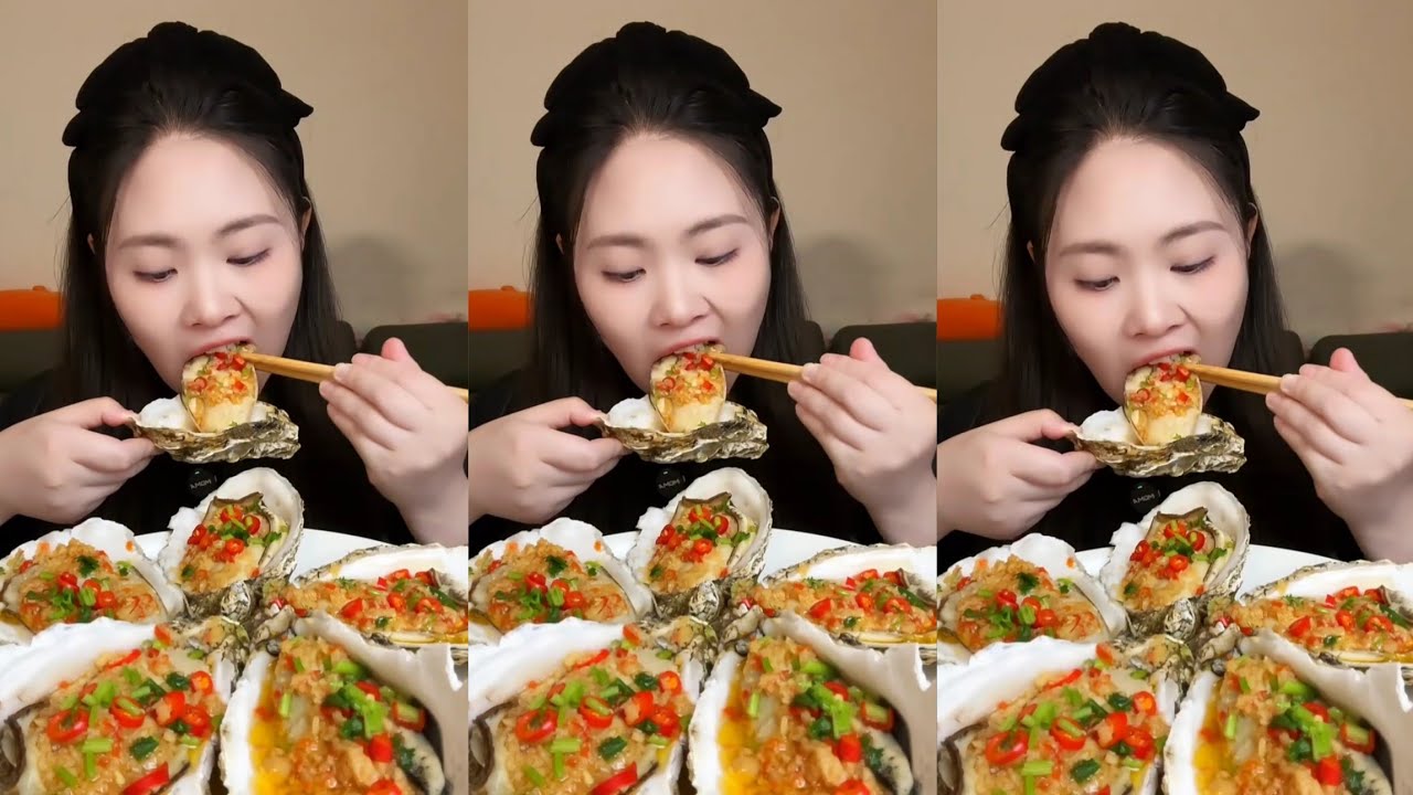 Eating oysters 🦪🦪Seafood 🦞🦞 spicy shrimp 🍤🍤#mukbang #oysters #delicious #seafood