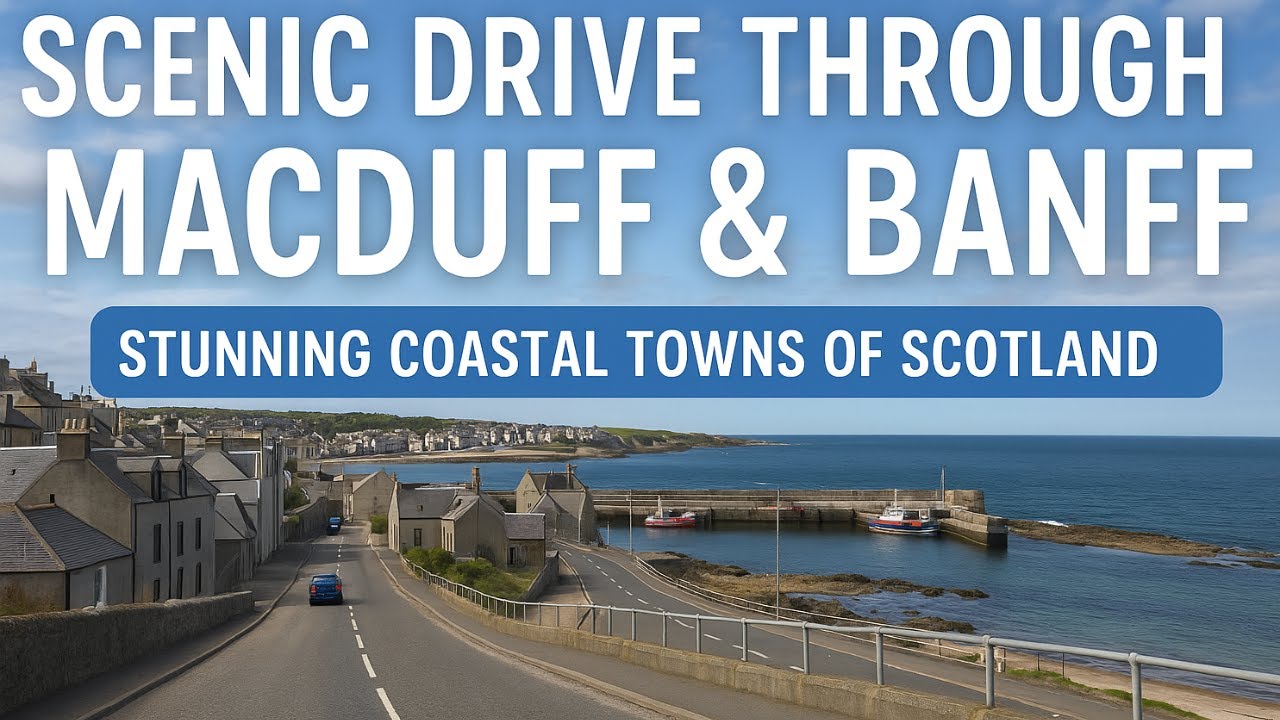 Scenic Drive Through Macduff & Banff | Stunning Coastal Towns of Scotland