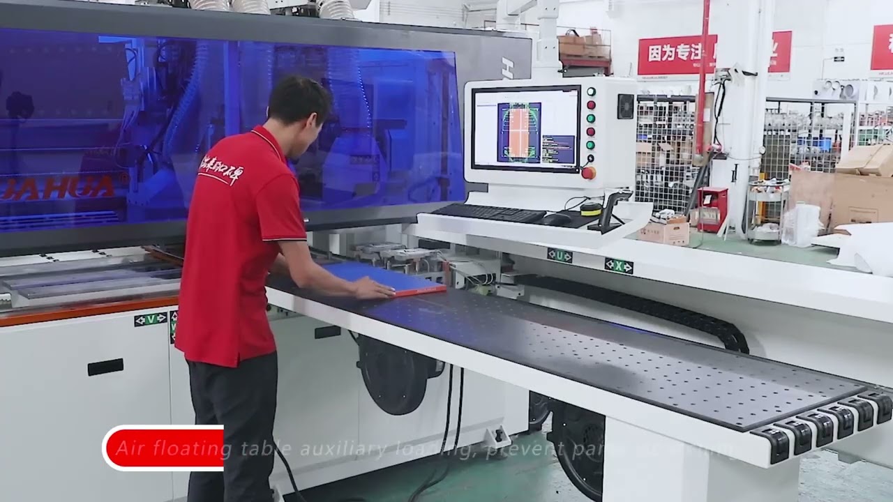 HUAHUA SKH-612HTC automatic six sides CNC drilling machine (with ATC tool magazine)