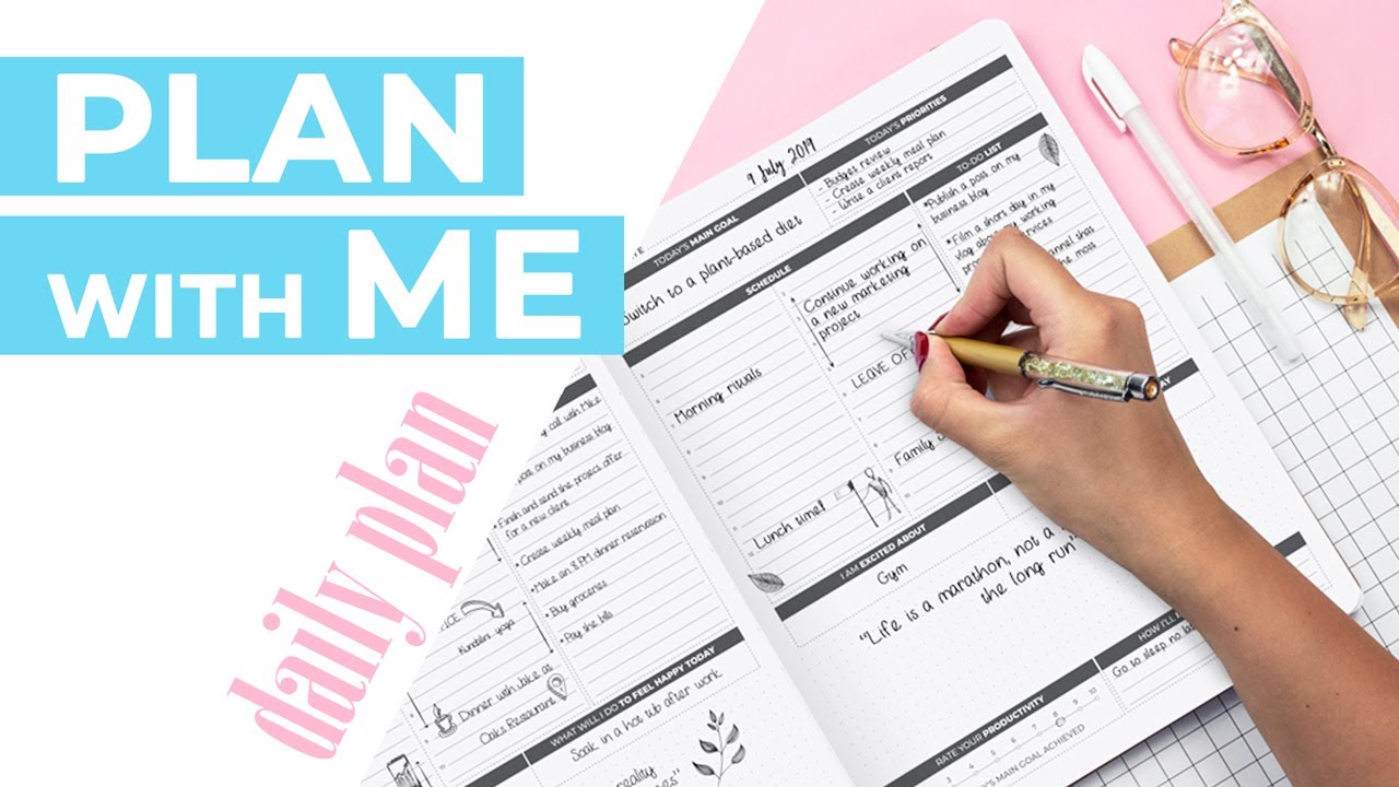 Plan with Me June 2022 - Daily Planning - Clever Fox Daily Planner Pro Review