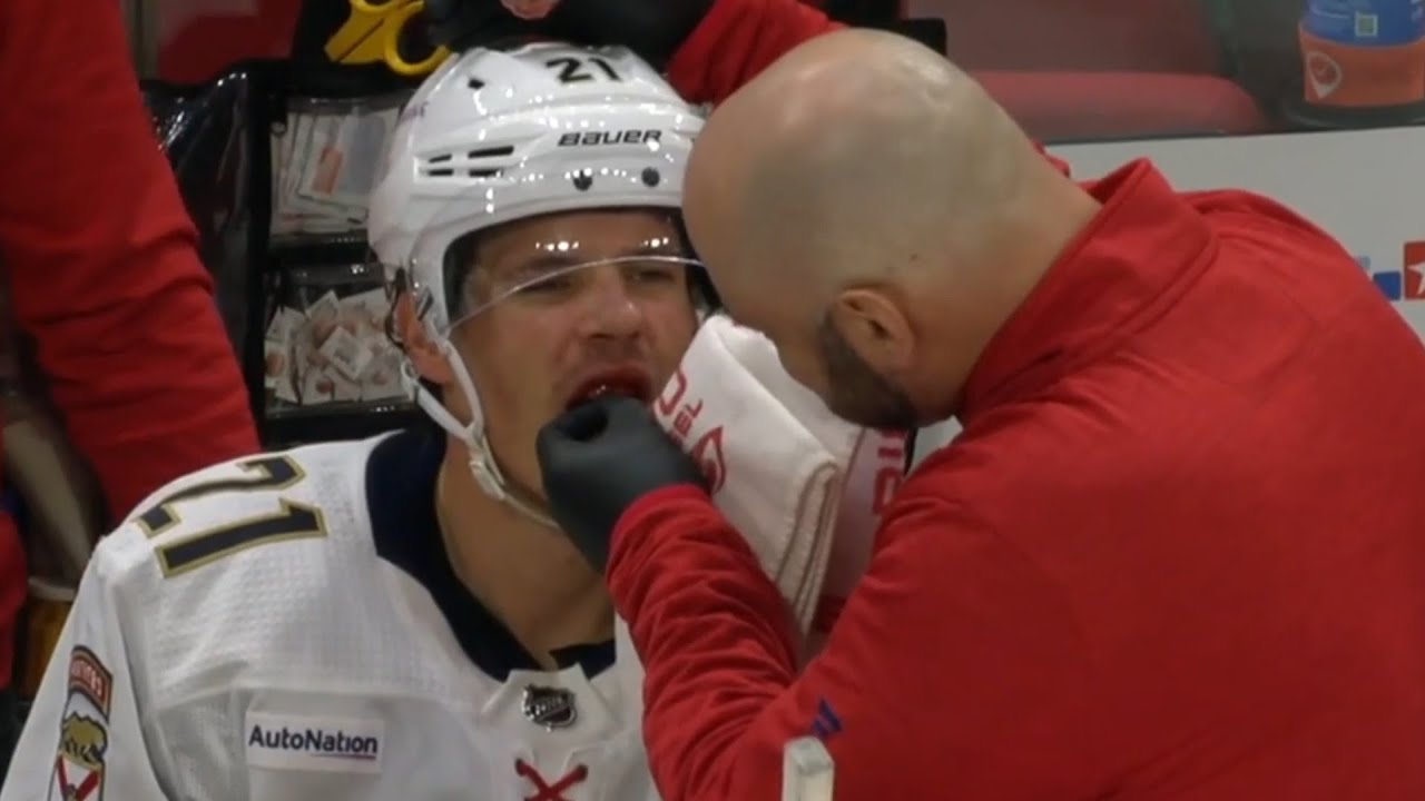 Jordan Staal High sticking double minor against Nick Cousins