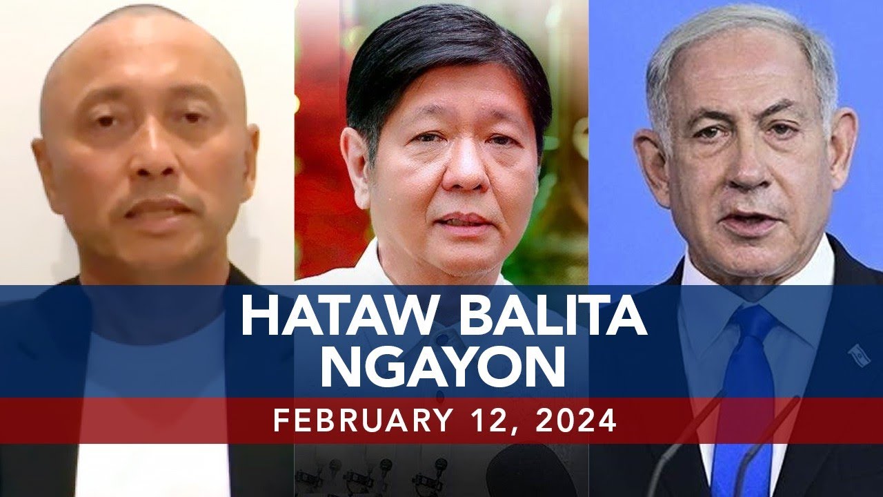UNTV: HATAW BALITA  |   February 12, 2024