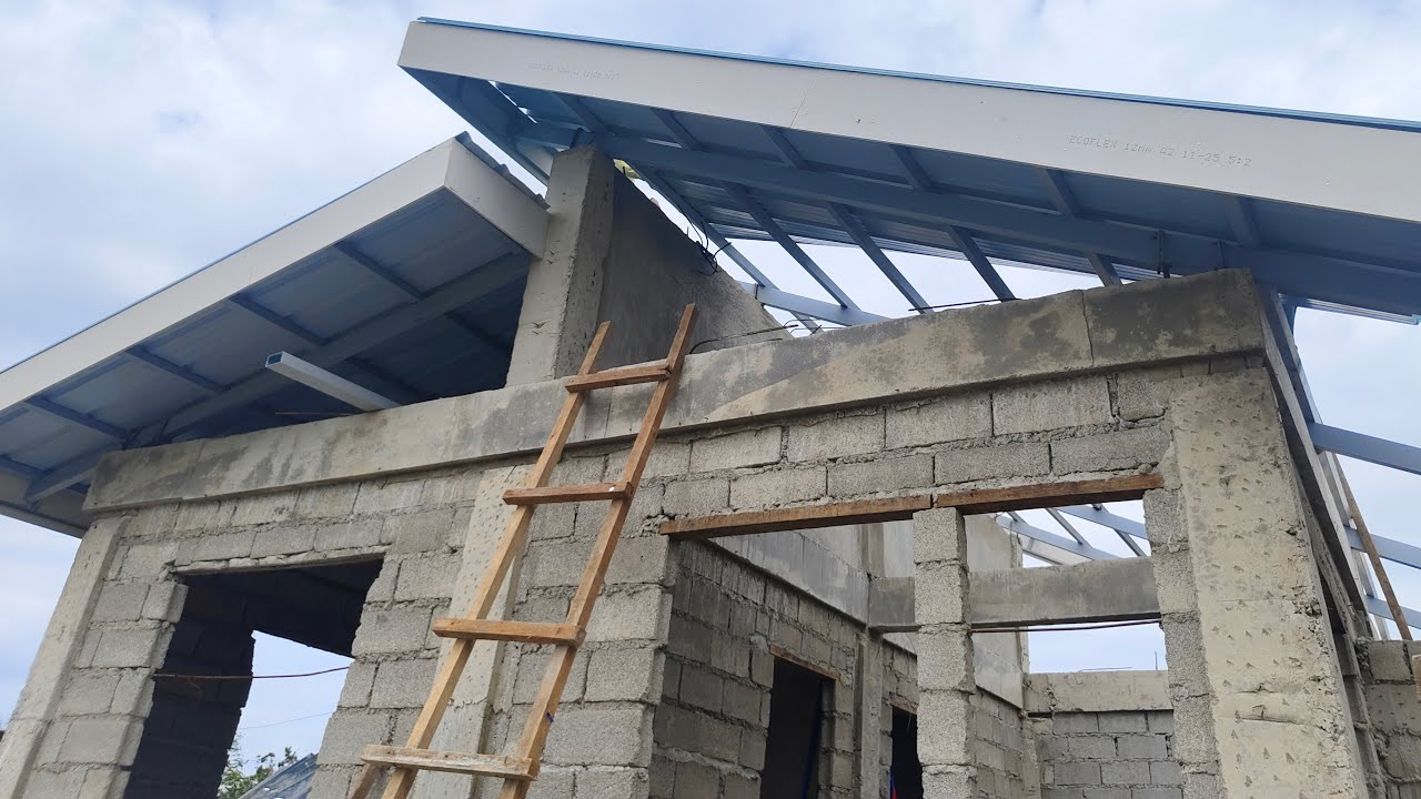 PANGARAP NA TAHANAN NI KALINGAP TOPHER TULOY NA ANG BUBONG