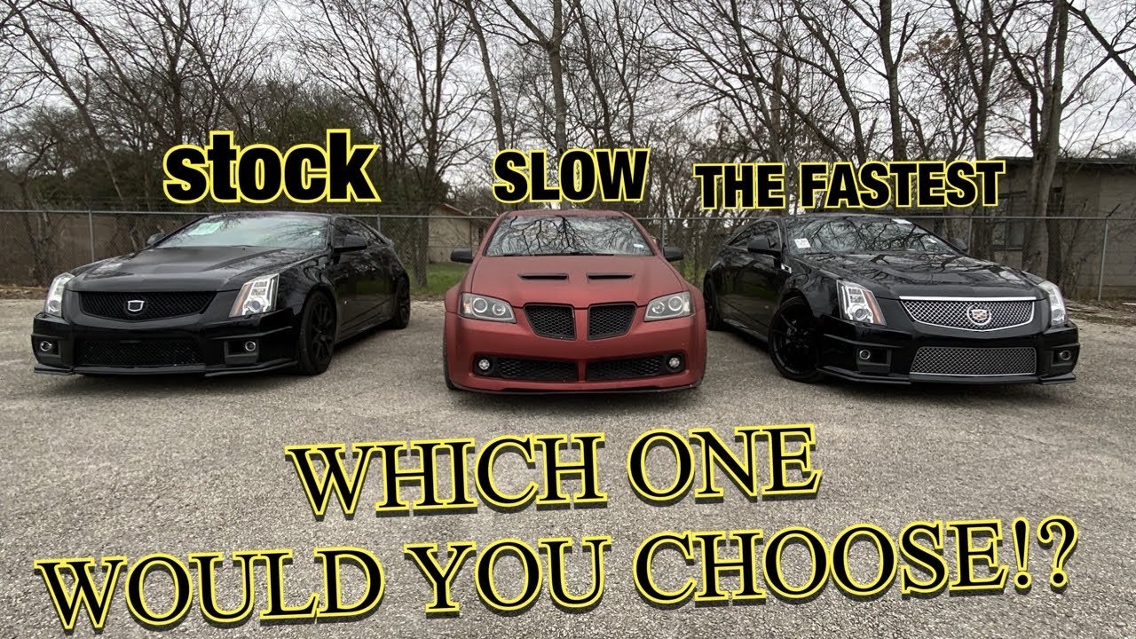 Should you buy a STOCK high mileage CTS-V or a MODDED LOW mileage CTS-V ?! HELLCAT KILLERS 🤔👀?