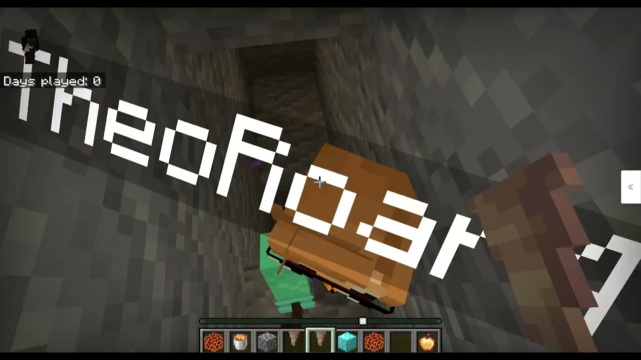 trolling my friend until he beats the ender dragon