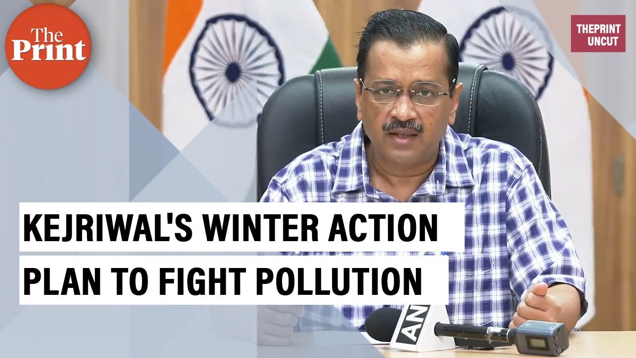 Delhi CM Arvind Kejriwal releases 10-point action plan to combat air pollution in winter