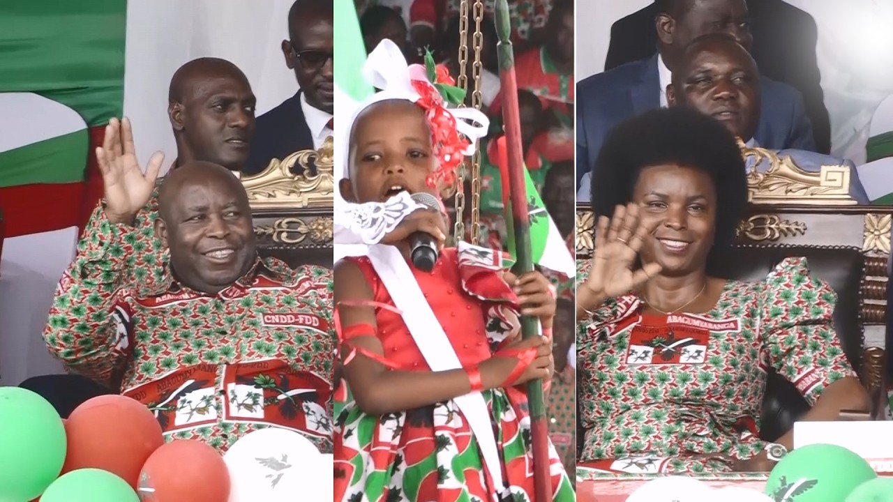 Abana bato batangaje SEBARUNDI, n'abantu isinzi k'umusimukuru witiriwe Umukenyerarugamba