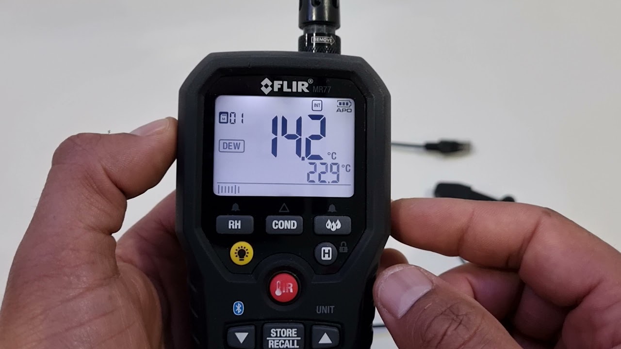Flir MR77 Multi-functional Moisture Meter Review