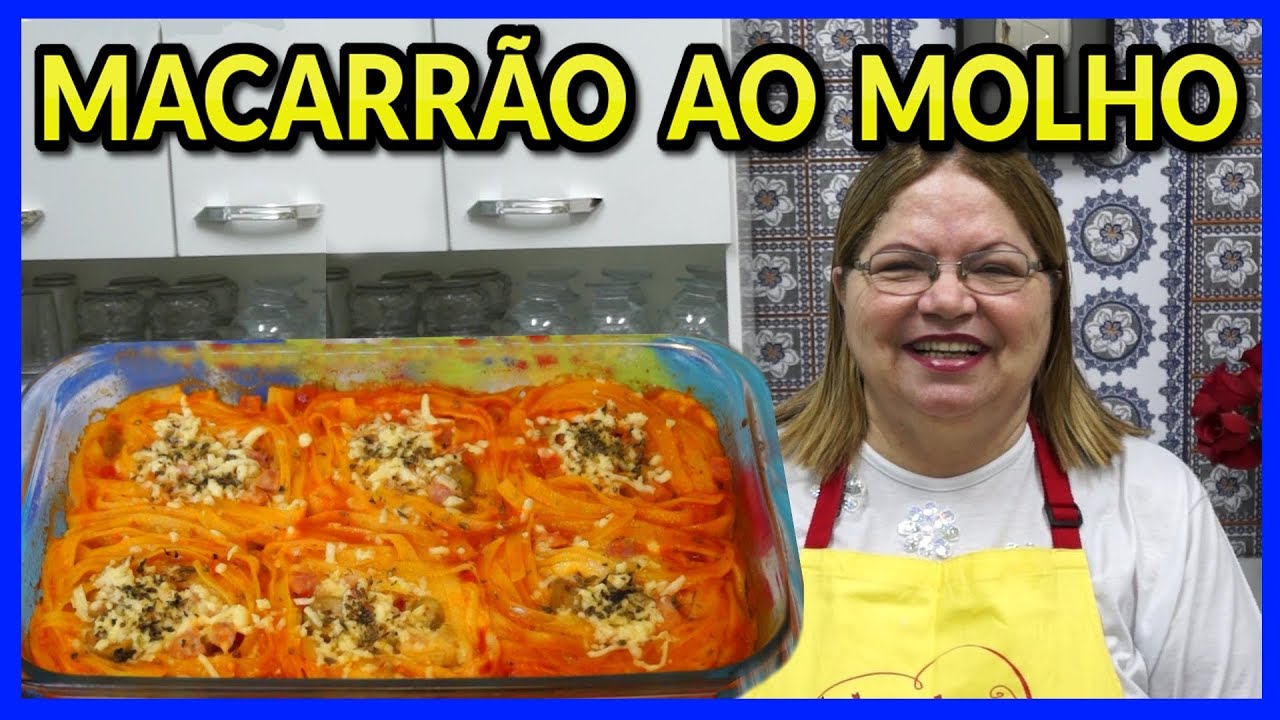 MACARRÃO COZIDO NO PRÓPRIO MOLHO