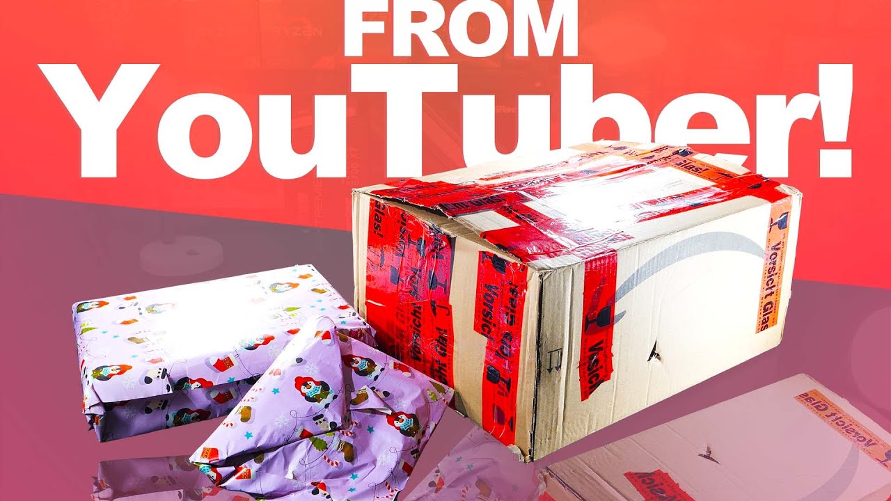 🎁 I Received Christmas Presents from a YouTuber! 🎁
