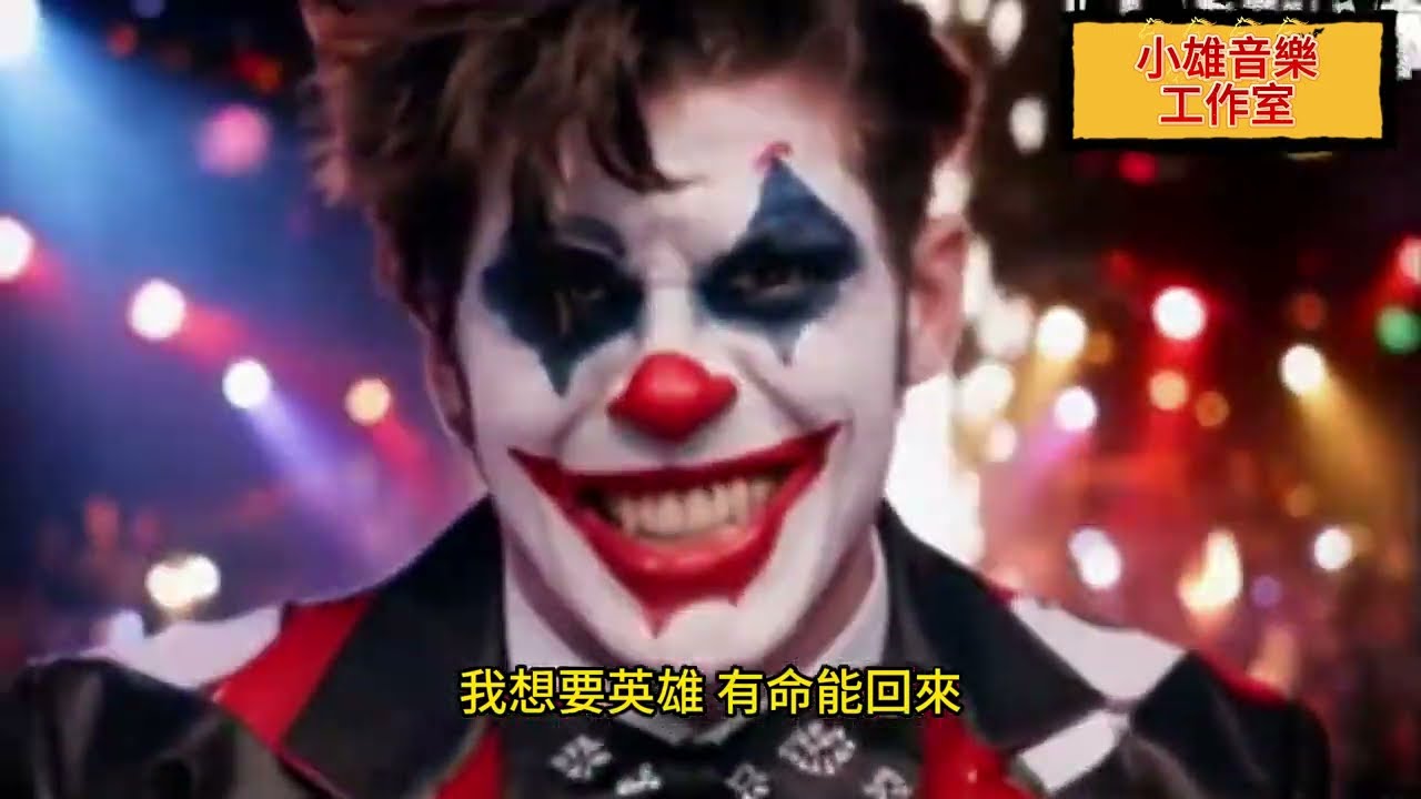 【我想要英雄 有命能回來】(Joker 瘋狂爵士版)黑色喜劇｜瘋狂爵士大樂團 x JOKER 小丑的終極反諷｜拒絕公祭忘記，獻給火神的眼淚｜創新巔覆戲劇張力#中文原創歌曲#俠客mama心靈DJ點歌單