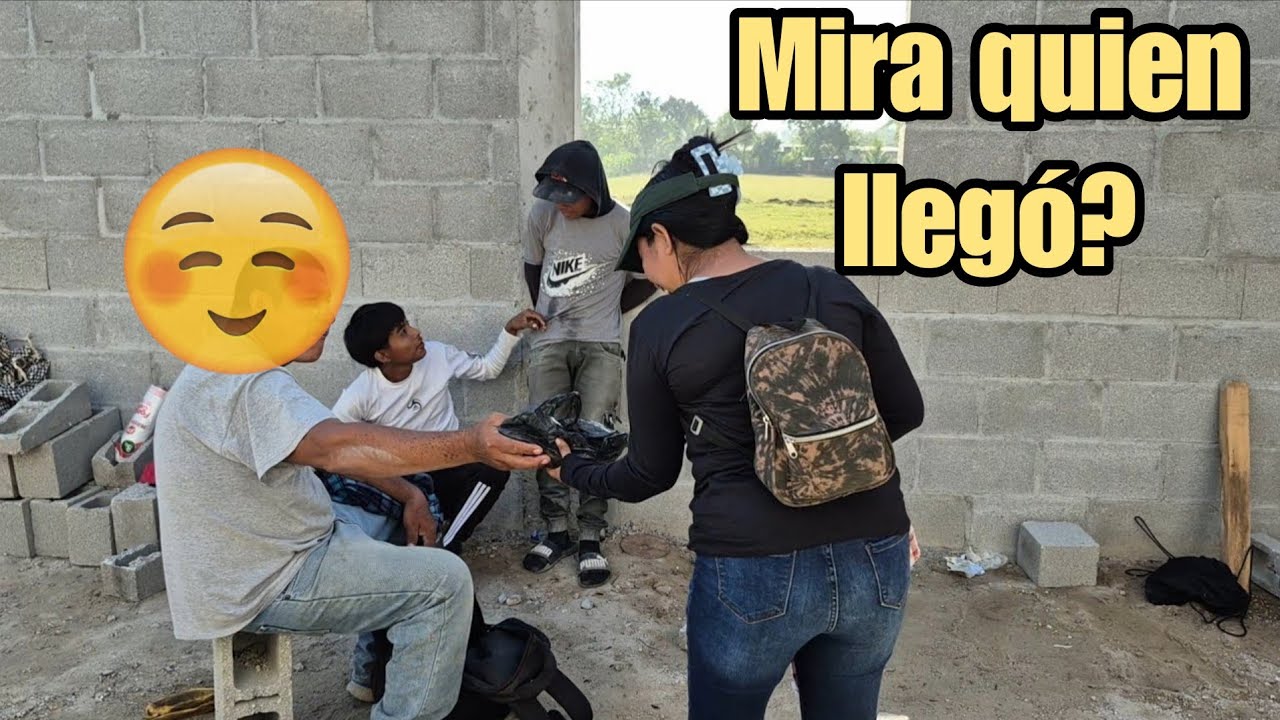 De buena mañana llegaron a visitarnos y Ana se quedó con la boca abierta 😮 🙈
