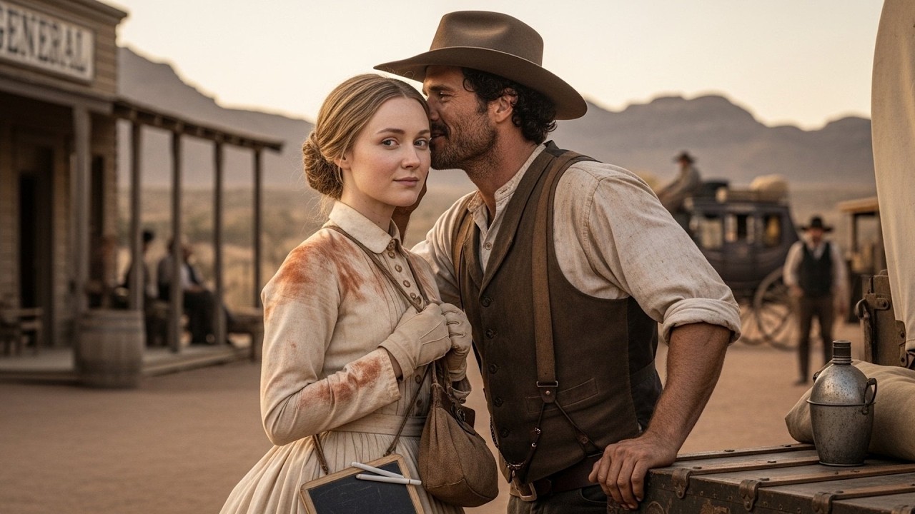 She Arrived as His Mail Order Bride in Silence, The Cowboy Whispered 