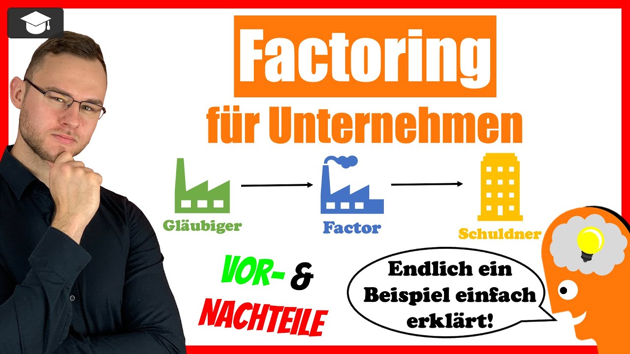 Factoring einfach erkl&auml;rt mit Beispiel und Vor- & Nachteile