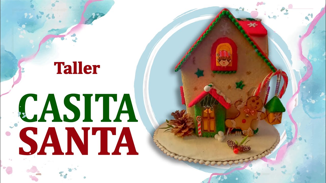 Como hacer una CASITA  de SANTA !!!