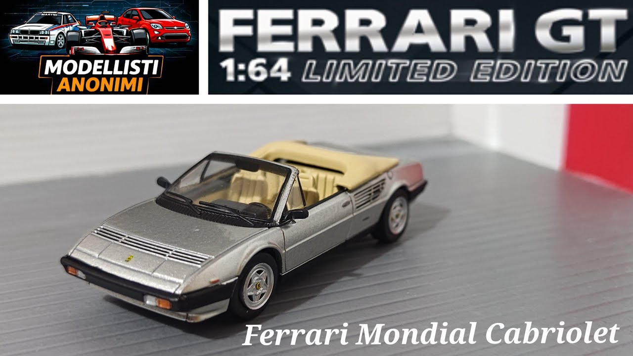 Ferrari Mondial Cabriolet (1983) 1:64 Ferrari GT limited edition Centauria uscita n.73