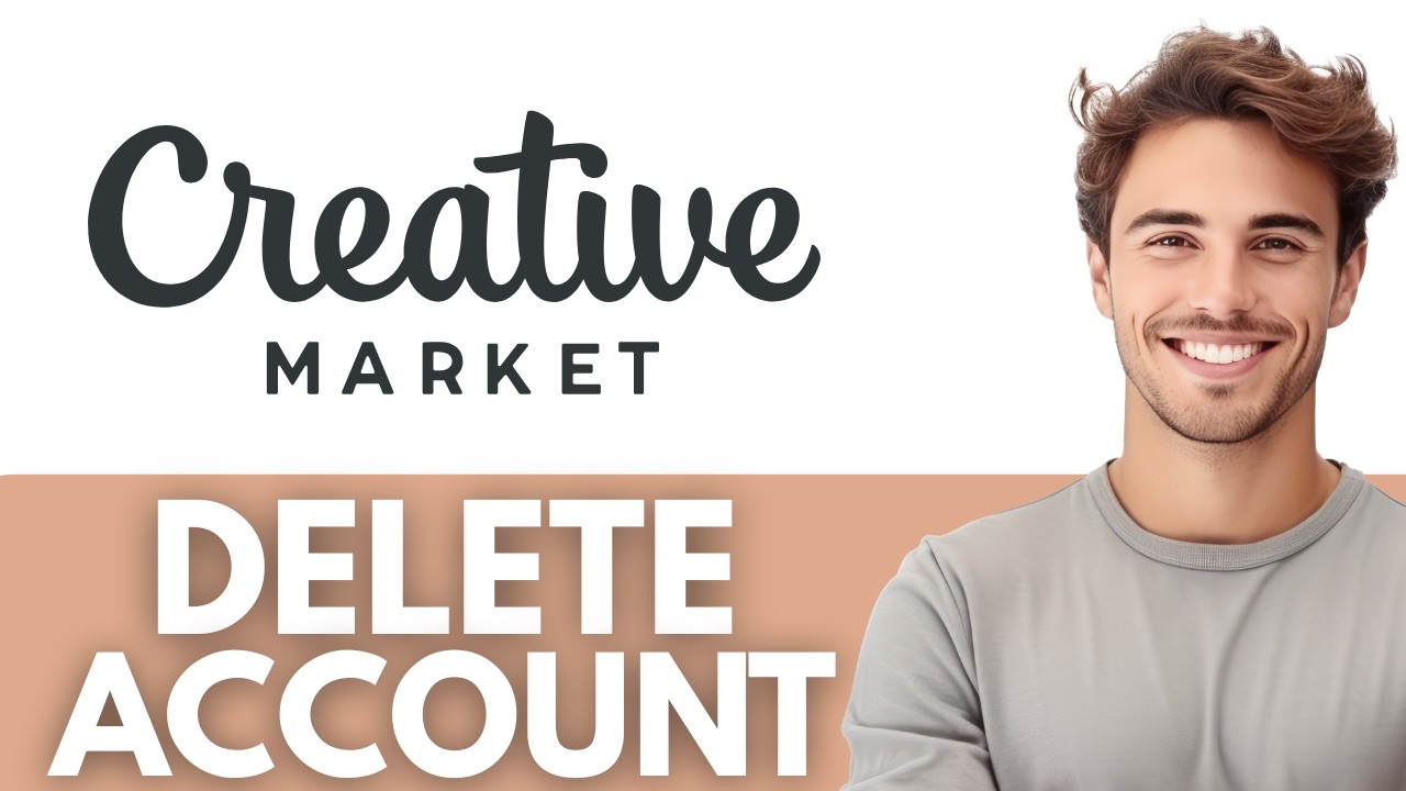 Как удалить аккаунт Creative Market (пошаговая инструкция)