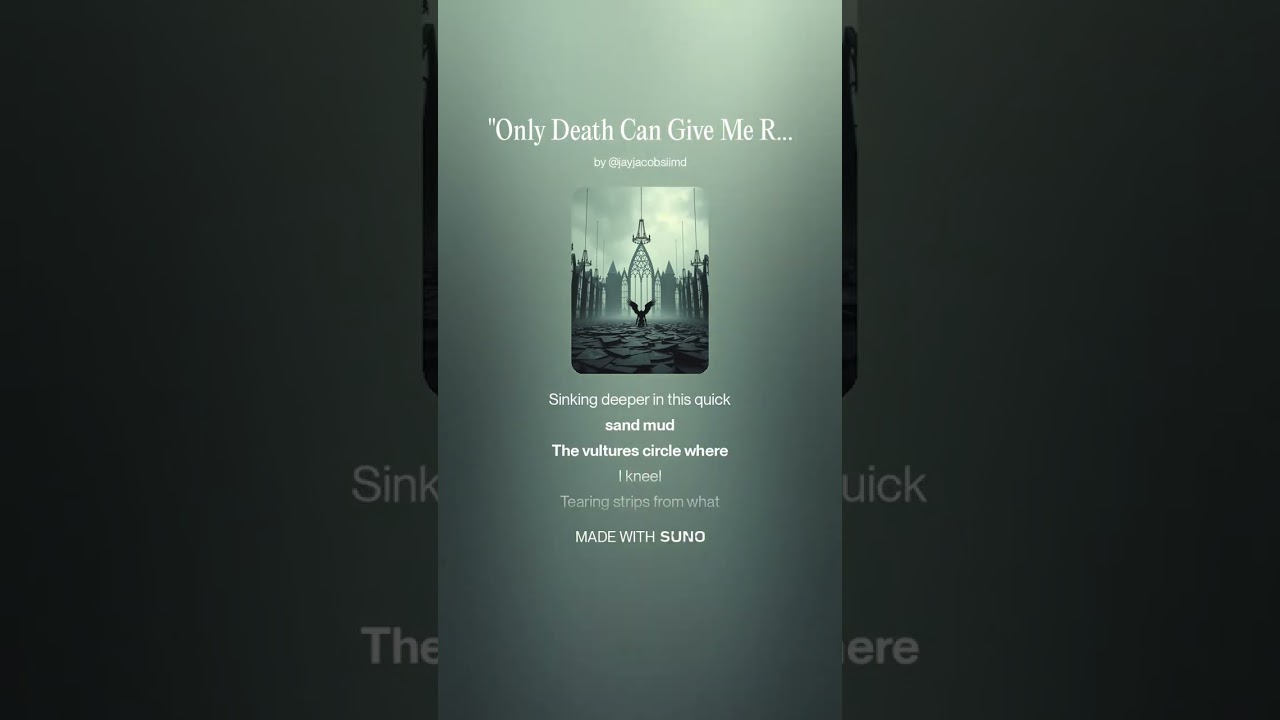 Only Death Can Give Me Relief