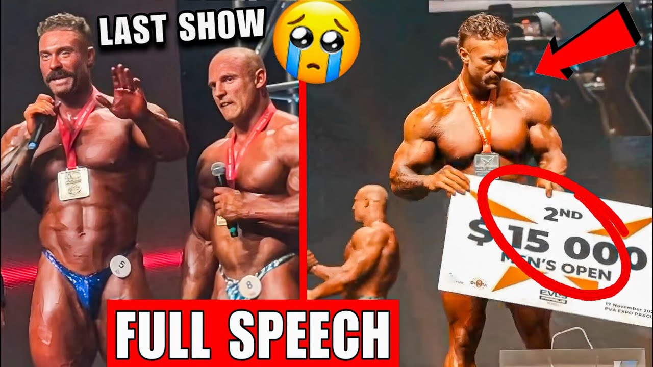 Cbum Reaction After 2nd Place Full Speech & Moment 🥹🥹🏆