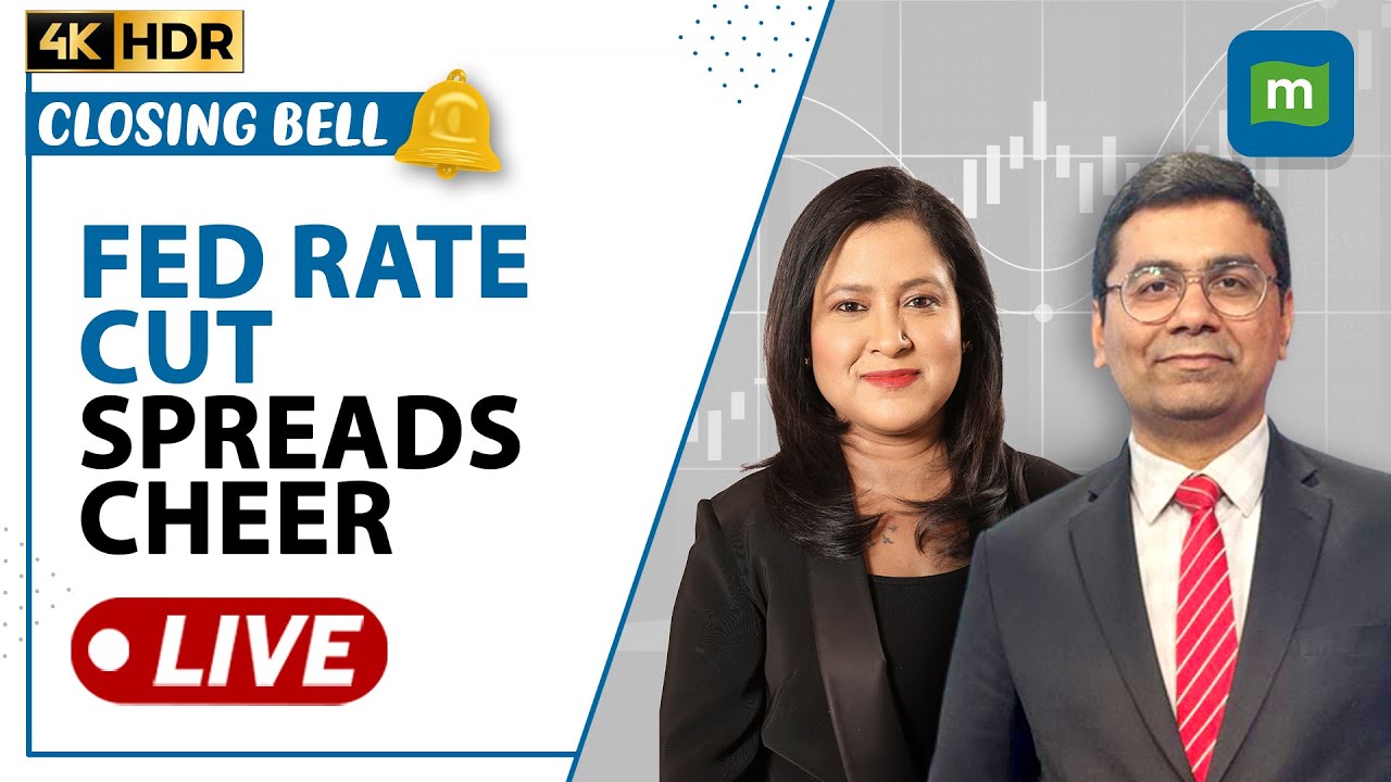 Fed-Fuelled Rally Sends Nifty Above 25,400| Pharma, IT Top Gainers| Closing Bell Live | 4K