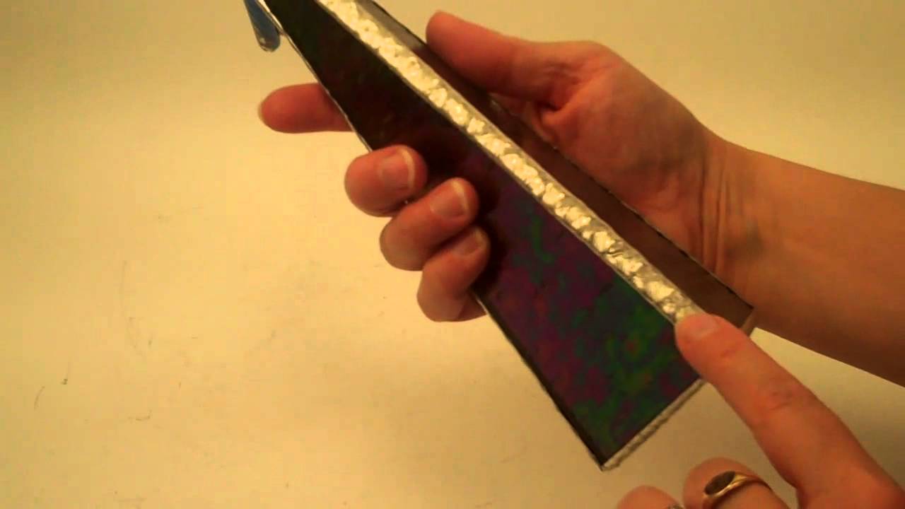Baby Planet Stained Glass Kaleidoscope Handcrafted by Artist.