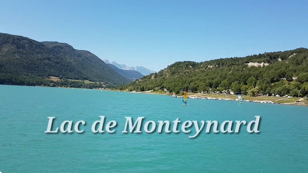 Wonderful boat ride on Monteynard Lake, Rhône Alpes, France