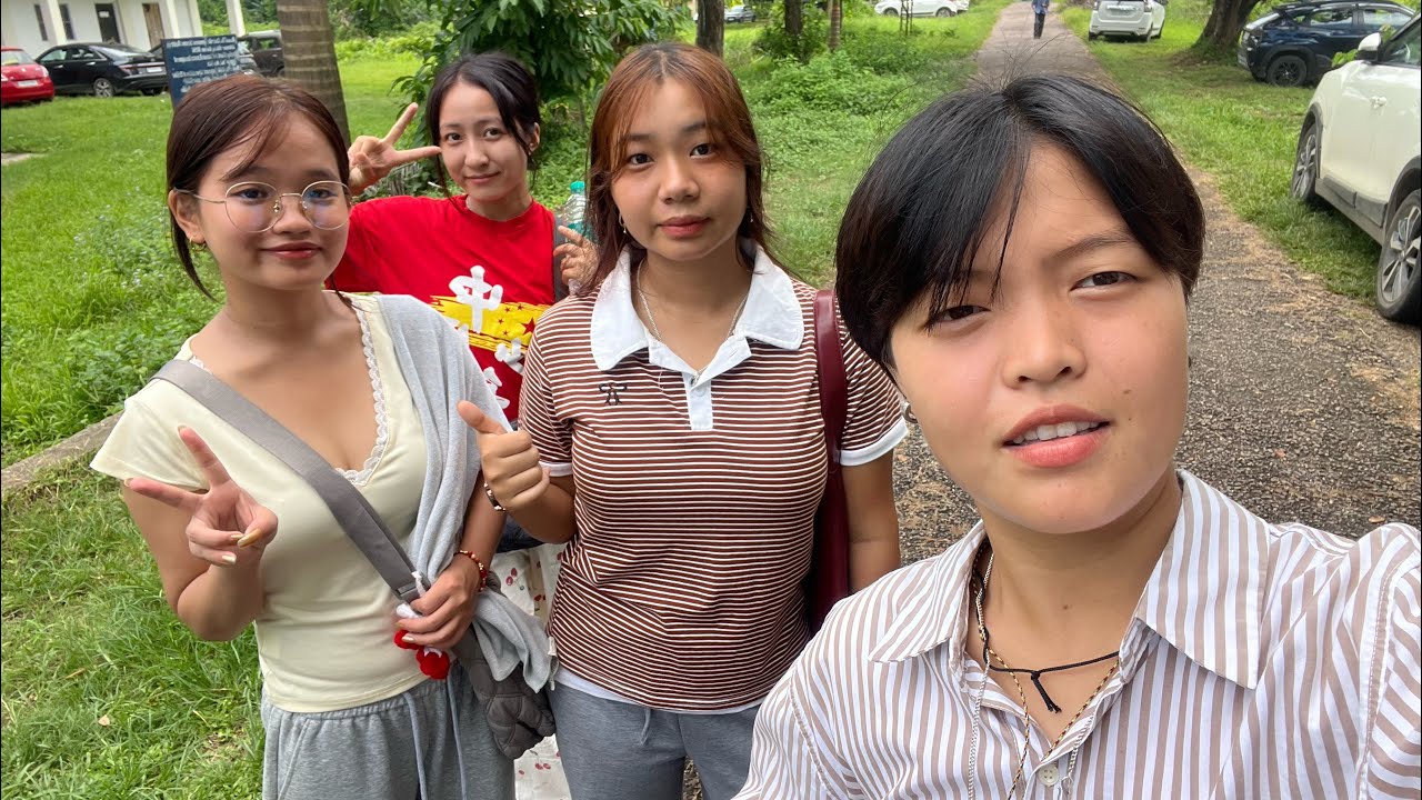 JN College Pasighat Tour With Friends ❤️ | College Life Vlog
