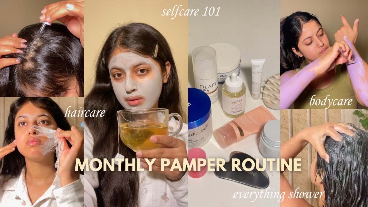 PAMPER ROUTINE🧖🏽‍♀️⭐️everything shower, haircare, bodycare & skincare🫧 *MY FEMININE HYGIENE ROUTINE*