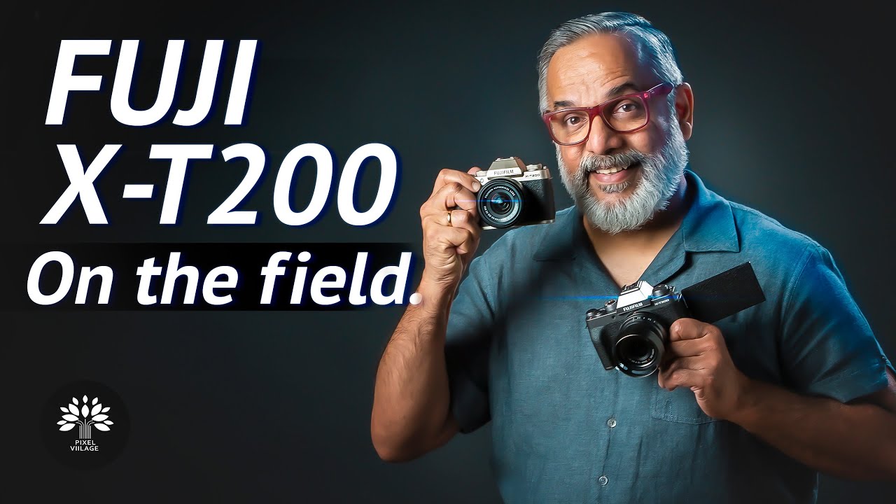 Fuji X-T200. All new entry level camera tested!