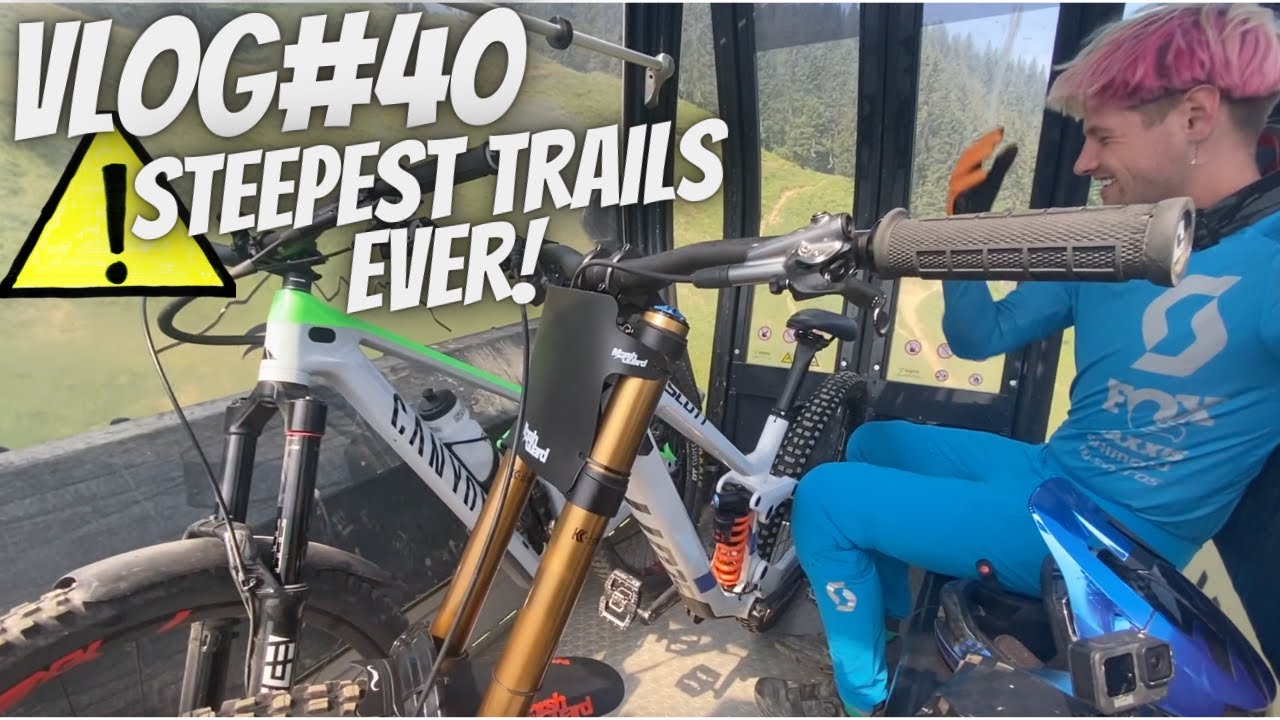 STEEPEST TRAIL I'VE EVER RIDDEN FT. DEAN LUCAS - VLOG#40 | Jack Moir |
