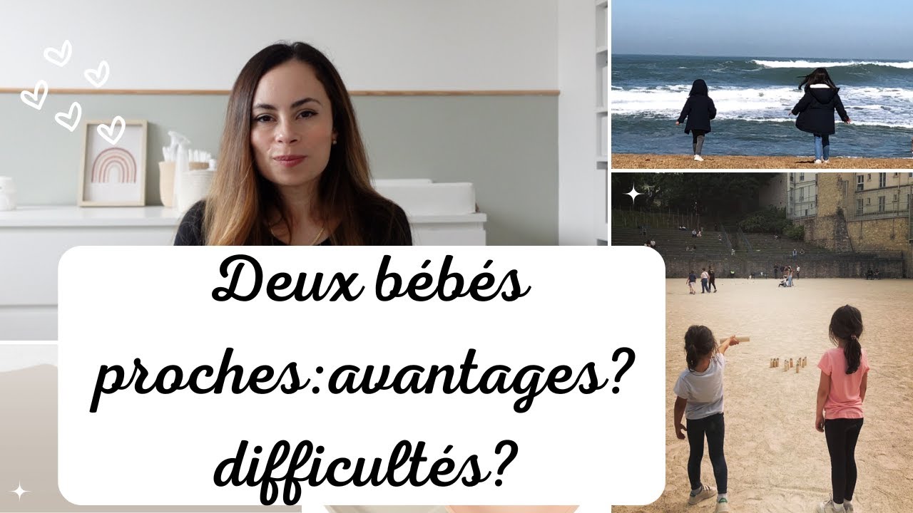 Bébés rapprochés: retours d'expériences! Organisation, travail, budget, complicité...