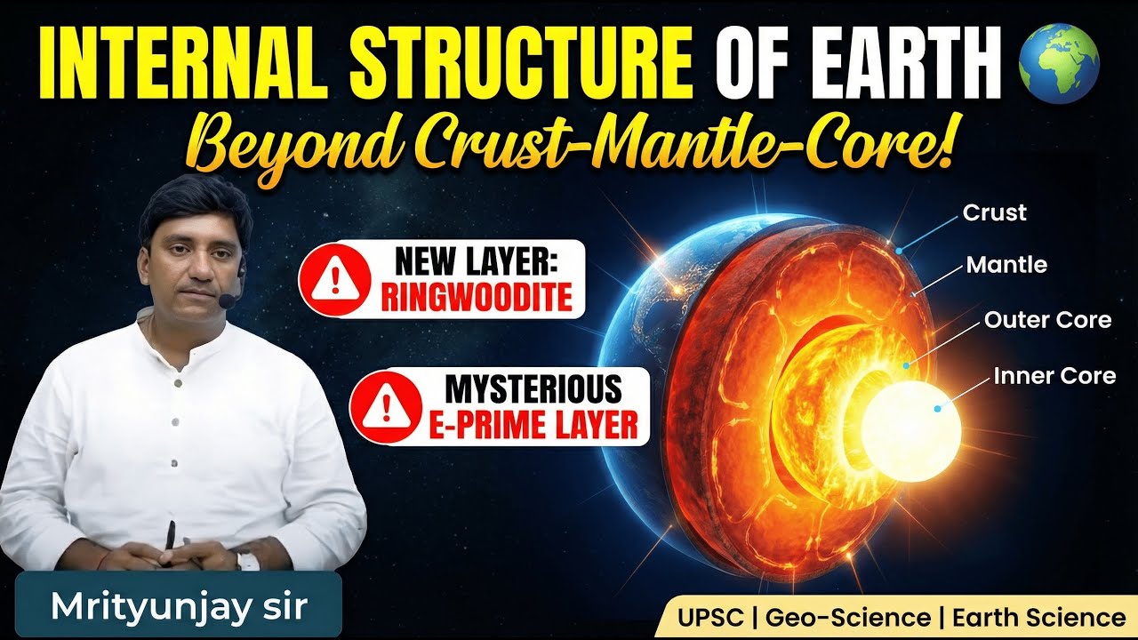 Crust–Mantle–Core is INCOMPLETE! | New Layers Inside the Earth