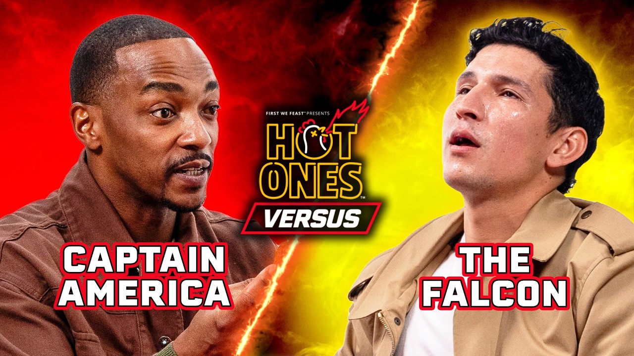 Anthony Mackie vs. Danny Ramirez | Hot Ones Versus