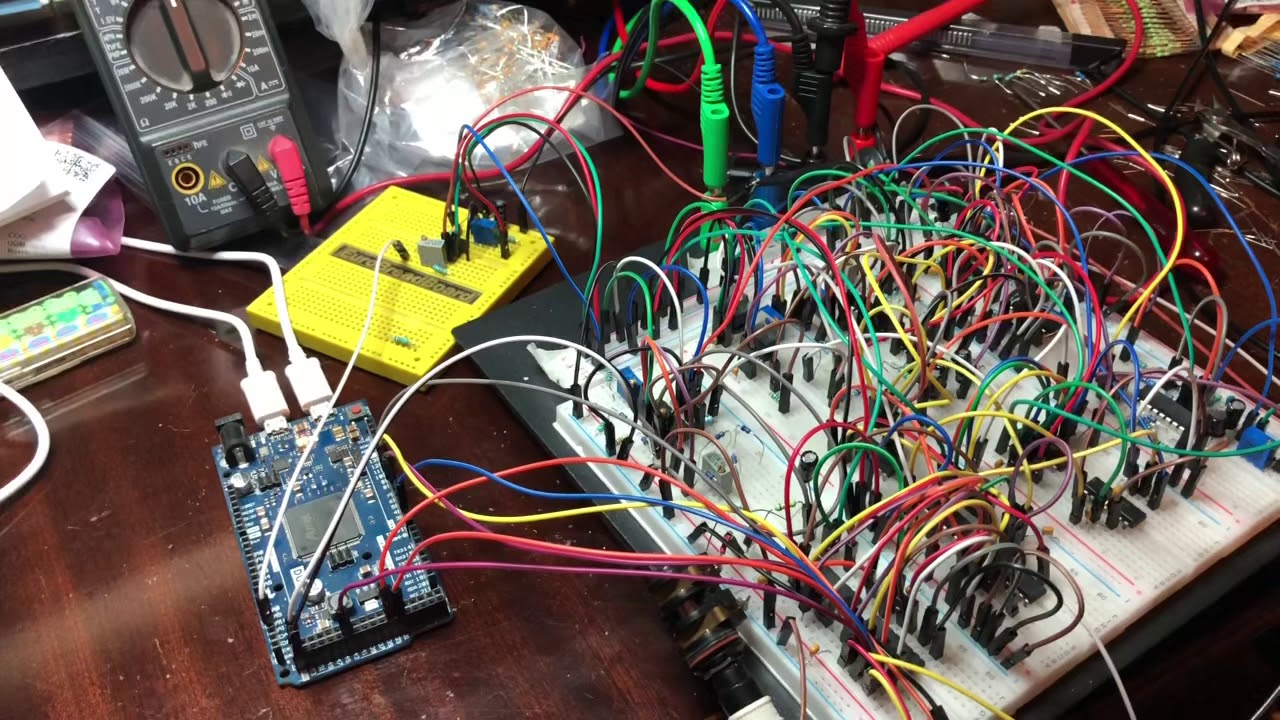 Testing CEM3340 vs AS3340 in synth prototype