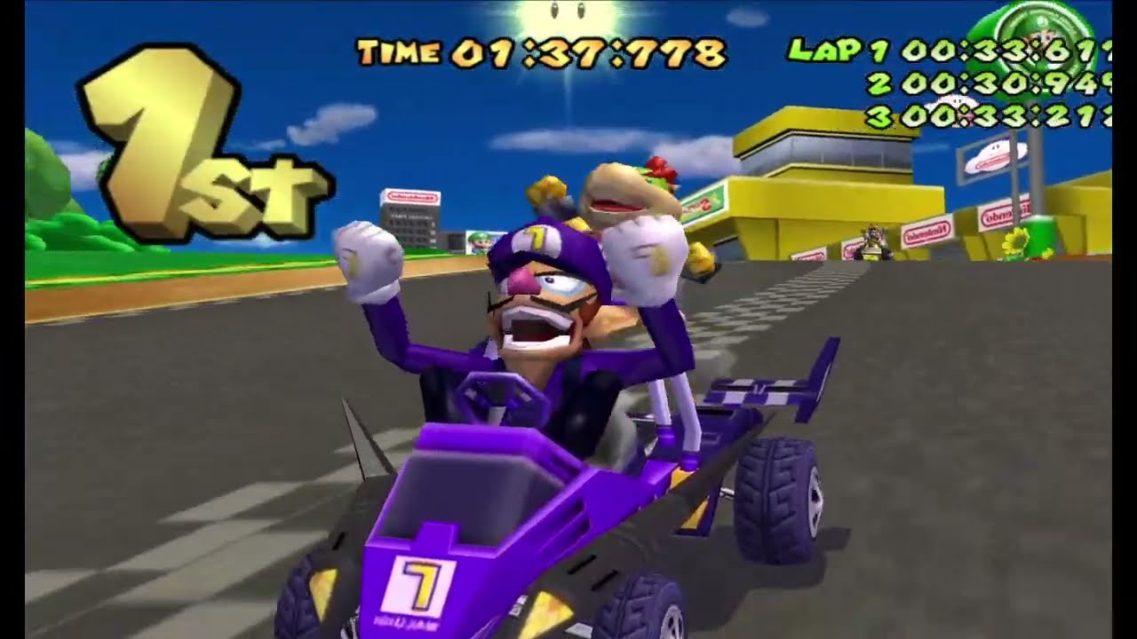 MARIO KART: DOUBLE DASH!! (GAMECUBE) ALL CUP TOUR MIRROR  3-4-23