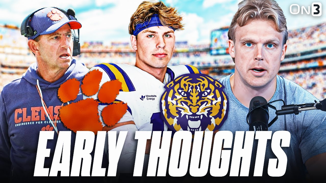 Clemson против LSU по восточному времени