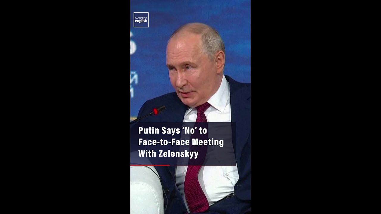 Putin Says &lsquo;No&rsquo; To Face-To-Face Meeting With Zelenskyy