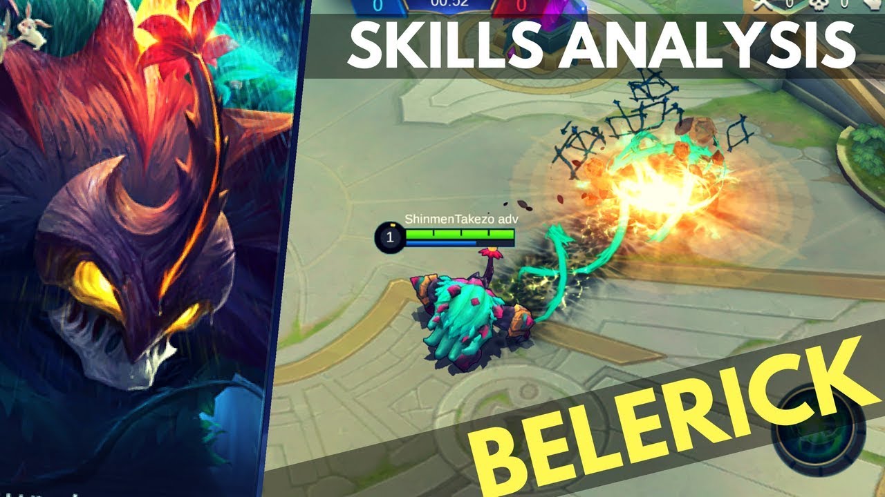 BELERICK : NEW TANK HERO SKILL AND ABILITY EXPLAINED | Mobile Legends