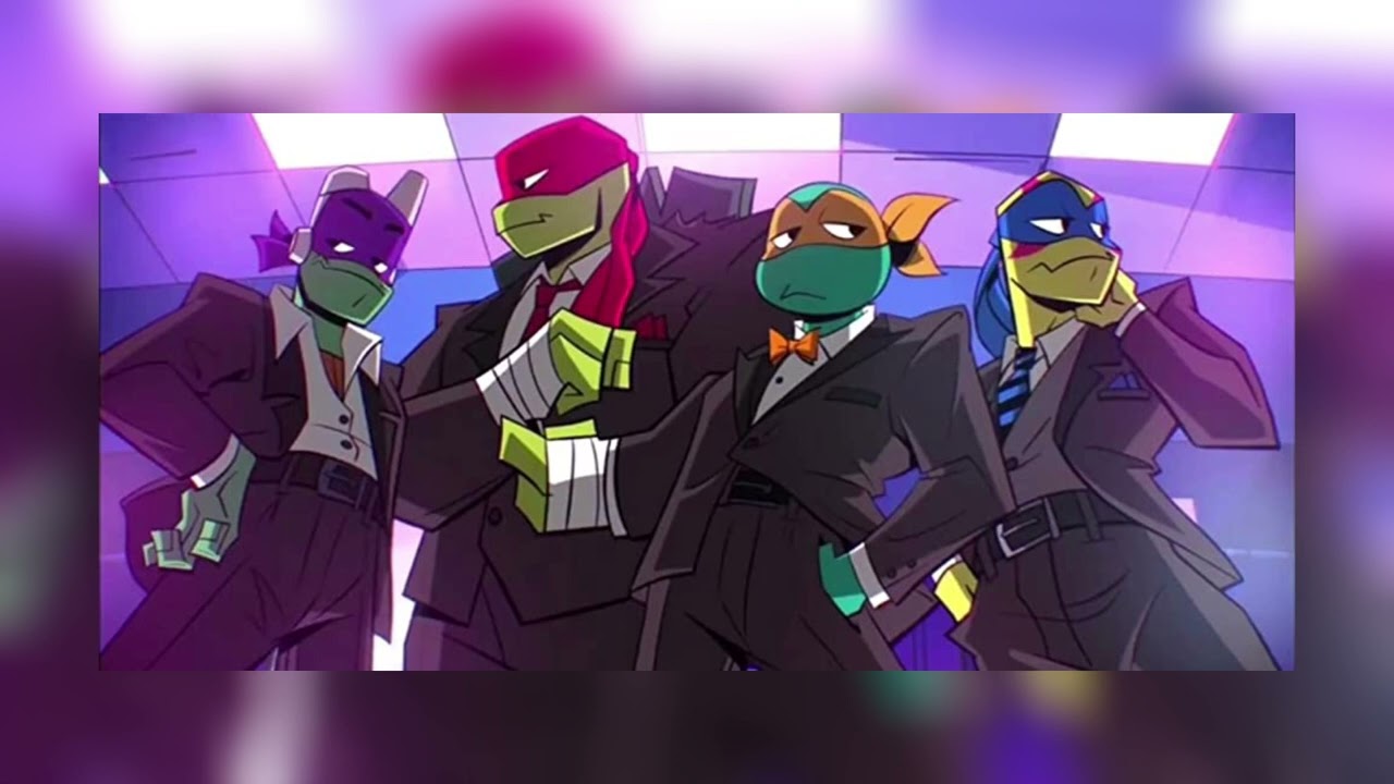 ROTTMNT theme song sped up❤️🧡💙💜