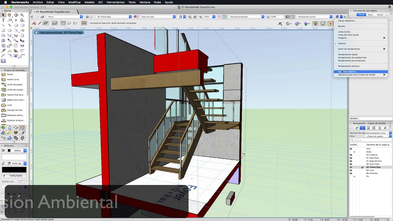 Las 10 mejores caracteristicas de #Vectorworks 2019 - Parte 1 - RV112